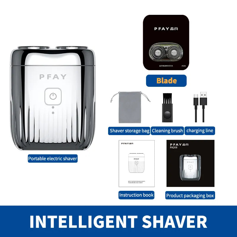 Men's Portable Rechargeable Mini Electric Shaver